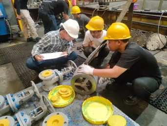 Factory Facilities Our Galery 11 20_06_telah_dilakukan_witness_item_wafer_check_valve_dan_gate_valve_bersama_tim_abemas_multitech_6